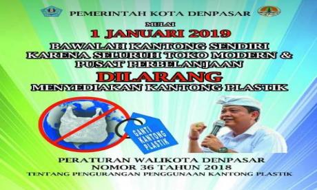 PENGURANGAN PENGGUNAAN PLASTIK DI KOTA DENPASAR