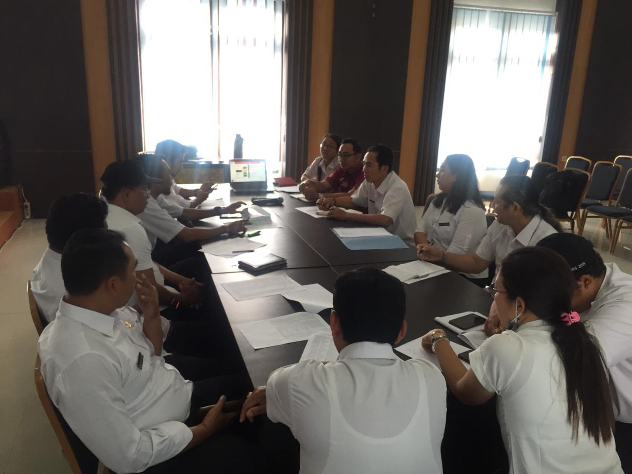 Pertemuan dengan Kadus Desa Tegal Kertha