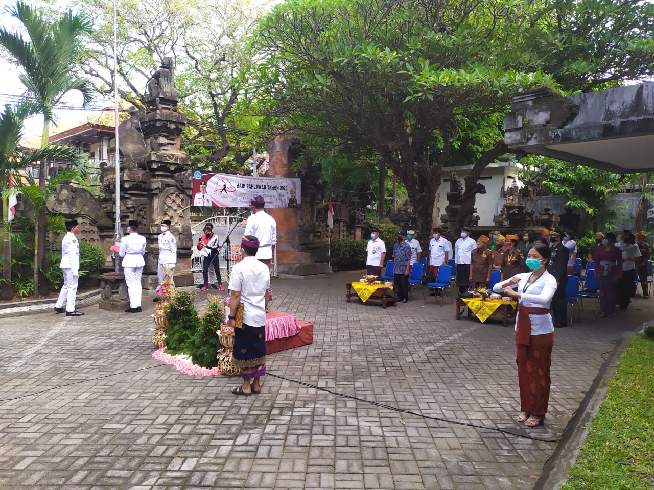Kegiatan Apel Hari Pahlawan 10 Nopember 2020