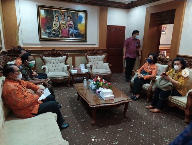 Audiensi PWS bersama Walikota Denpasar perihal Penempatan Gedung Sekretariat PWS