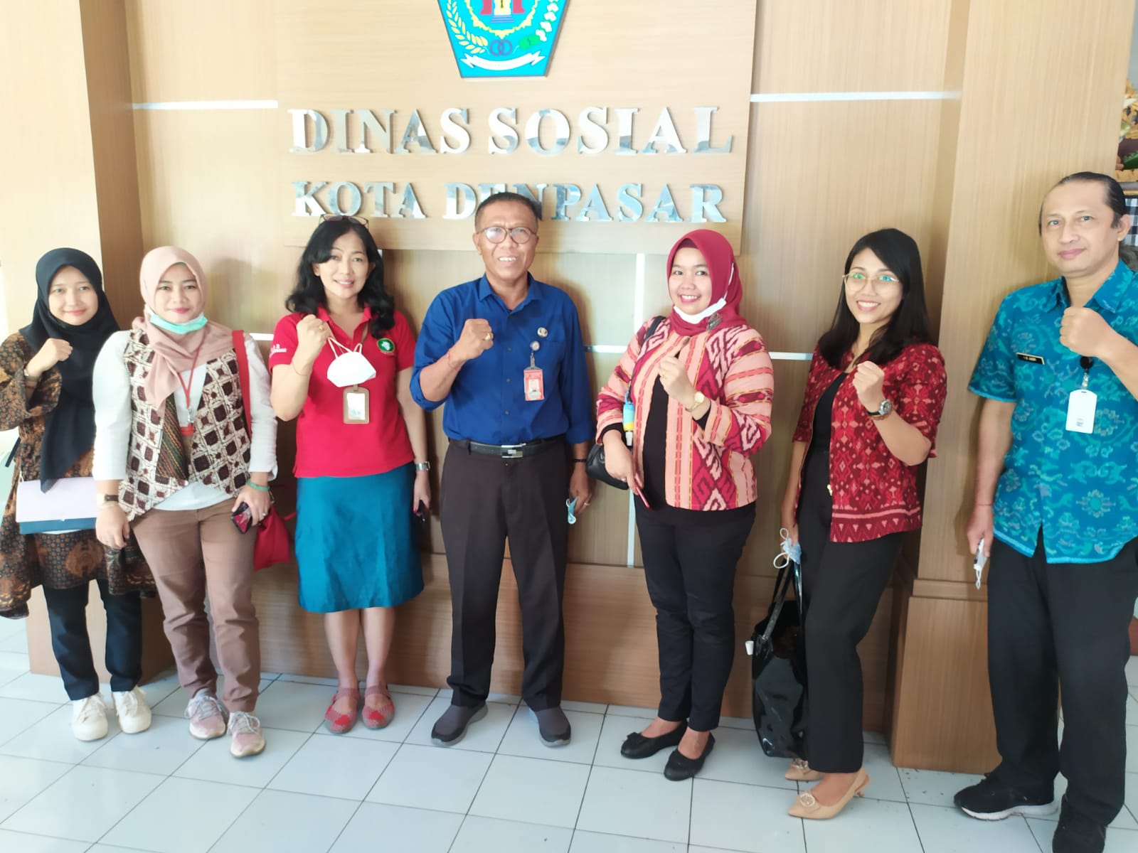 Kunjungan Kemensos DIrektorat Pengelolaan Sumber Dana Bansos