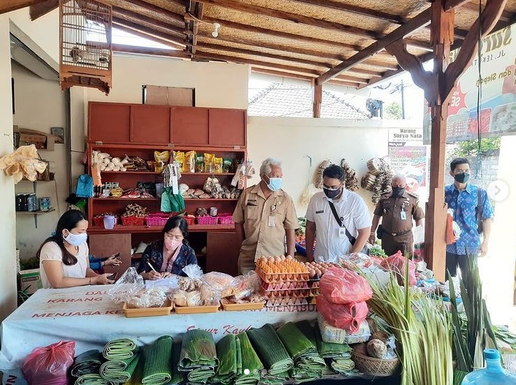 Pemantauan Pelaksanaan Bansos Pangan Program Sembako/BPNT di Desa Sanur Kauh Kecamatan Denpasar Sela