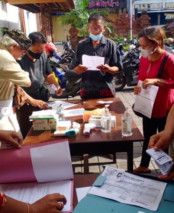 JKN KIS PBI di Desa Tegal Kerta Denpasar Barat