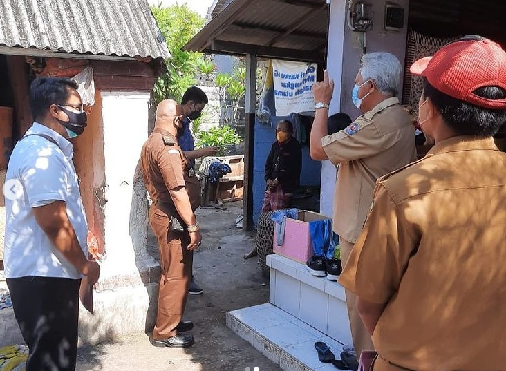 Quick Respon Pelaksanaan Bansos Program Sembako di Desa Kesiman Kertalangu