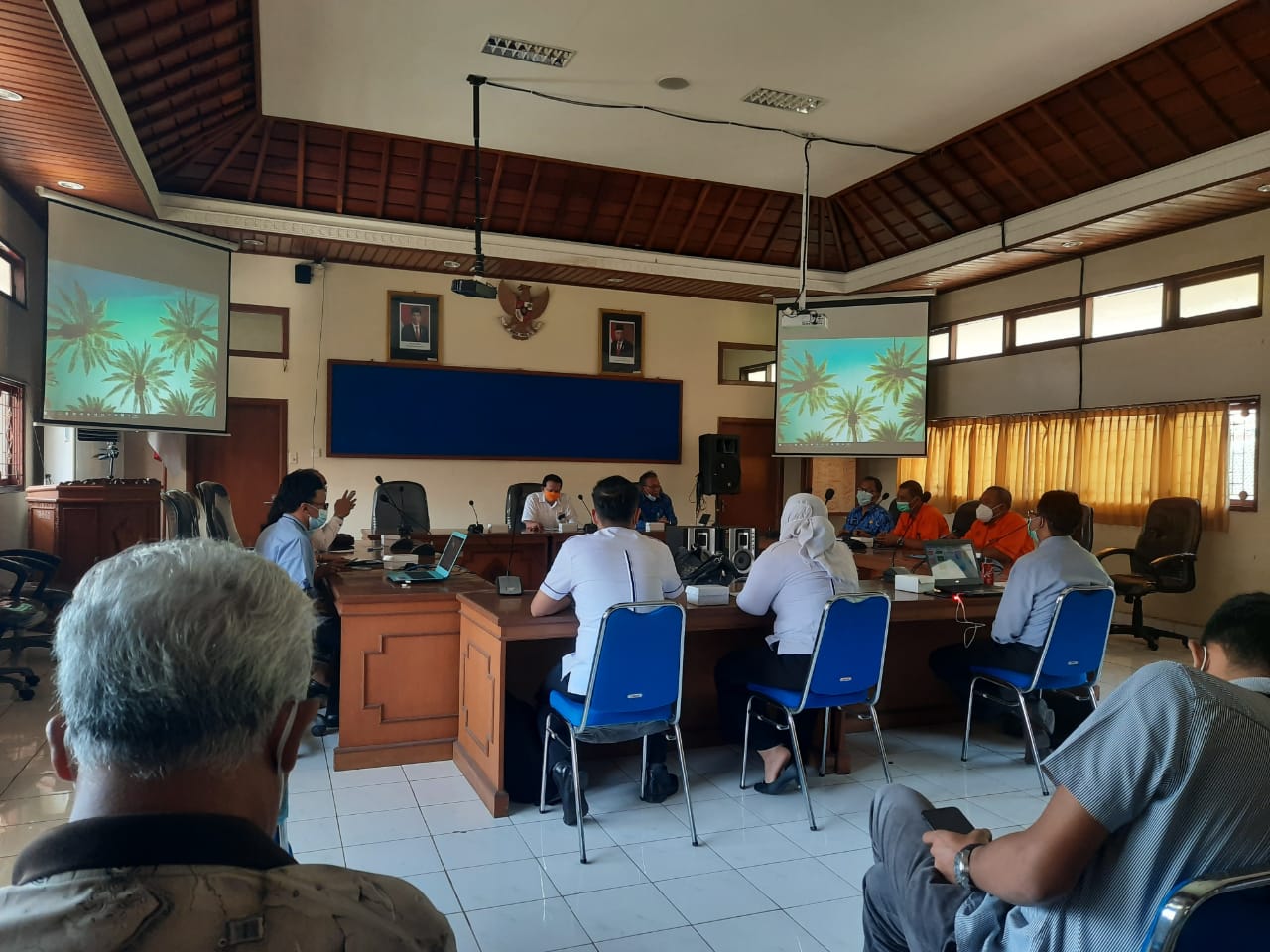Rakor dan Sinkronisasi Pelaksanaan Program Sembako dan BST Tahun 2021