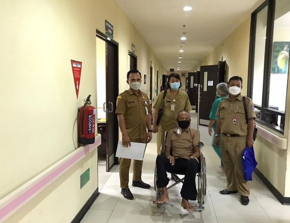 Kegiatan Penjemputan Lansia Terlantar 