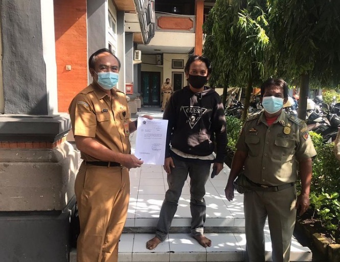 Serah Terima Orang Terlantar