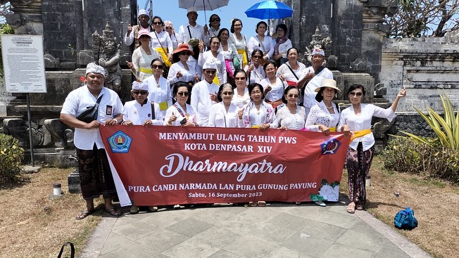 Kegiatan Tirta Yatra PWS Kota Denpasar 