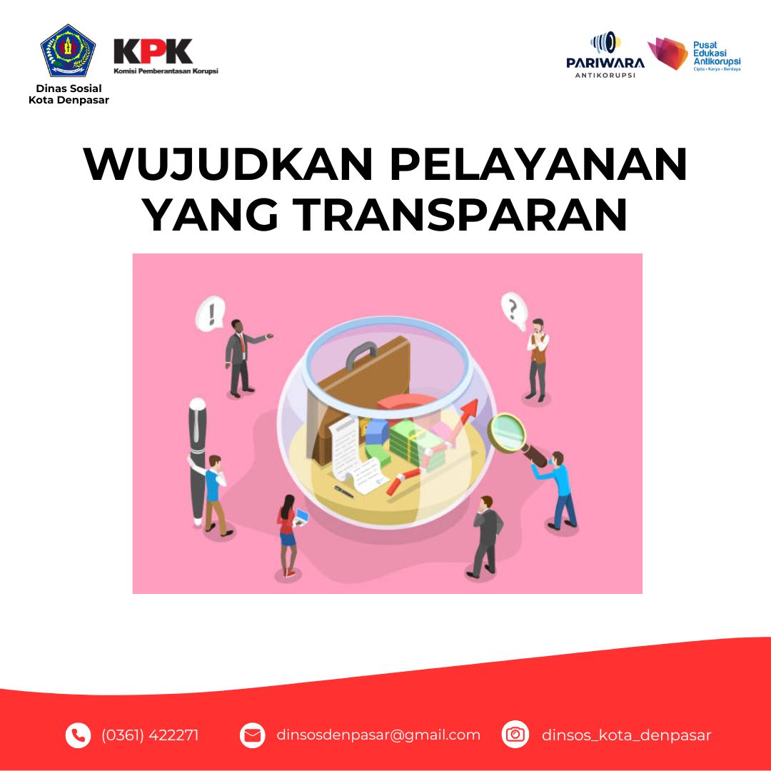 Dinas Sosial Kota Denpasar Komitmen Anti Korupsi Tahun 2025
