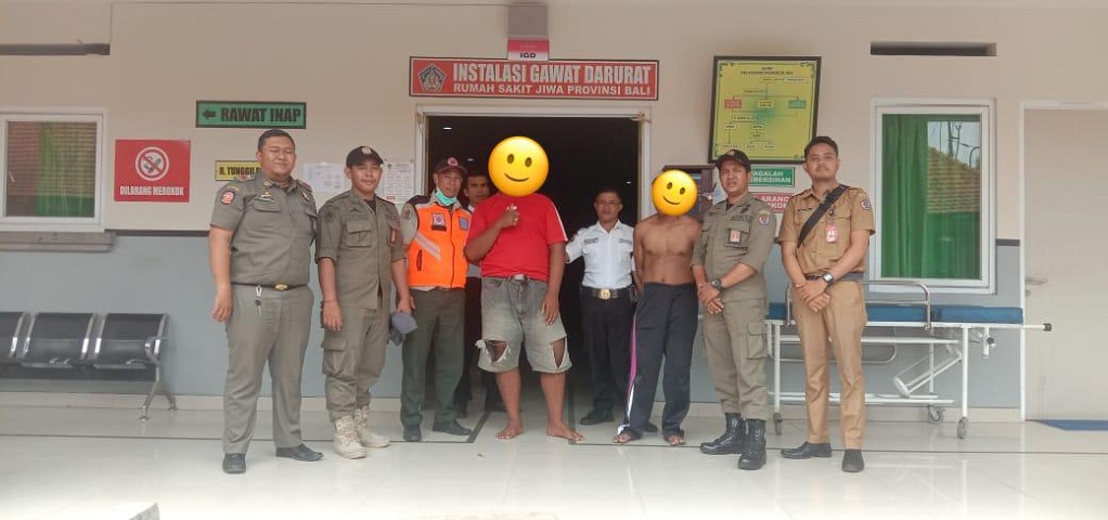 Penanganan ODGJ Terlantar ke RSJ Bangli bersama TPKJM