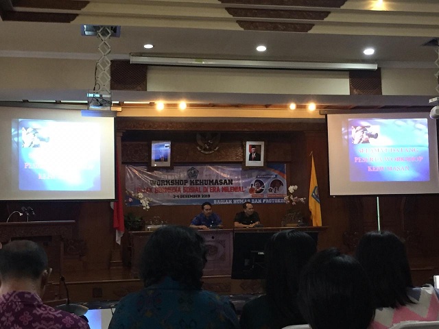 Workshop Kehumasan Walikota Denpasar