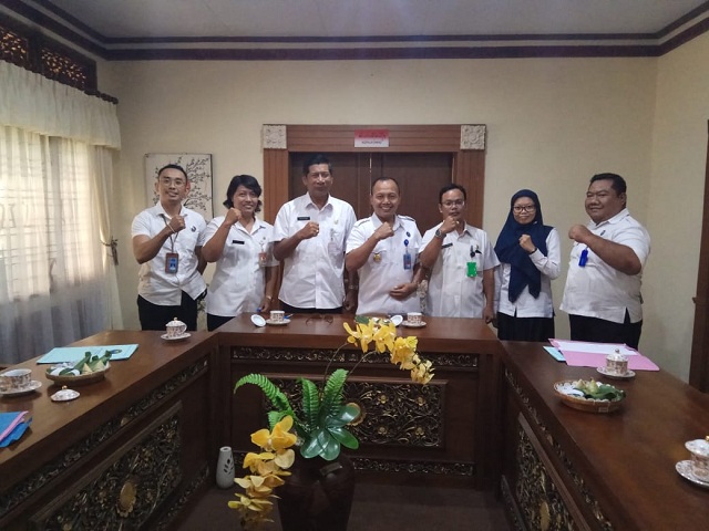 Kunjungan Kerja BNN Kota Denpasar Terkait Penanganan Kasus Narkoba