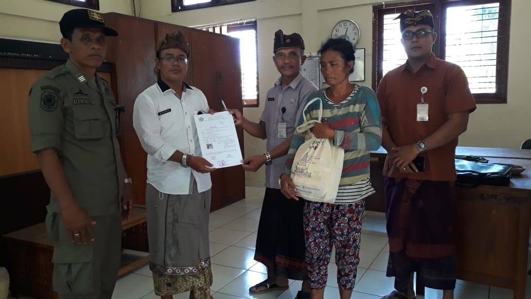 Penjemputan Gepeng dari Camat Denbar Untuk Dipulangkan ke Daerah Asal