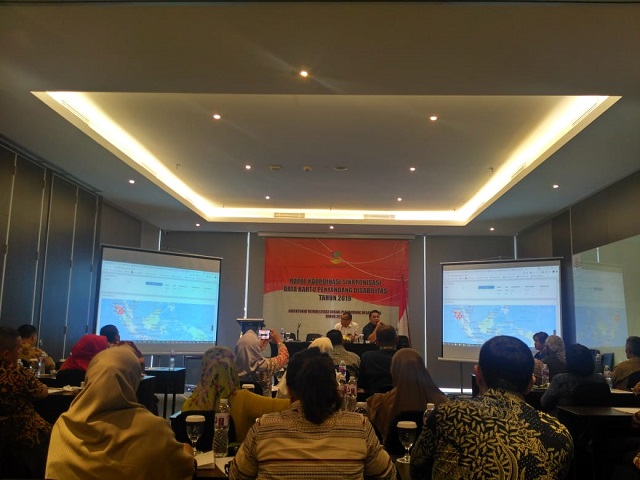 Rapat Koordinasi Sinkronisasi Data Kartu Penyandang Disabilitas Tahun 2019