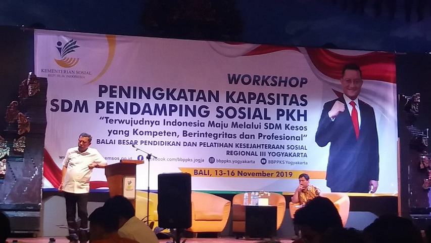 Workshop Peningkatan Kapasitas SDM Pendamping Sosial