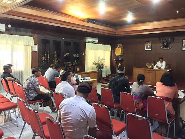 Rapat Usulan Pahlawan Nasional Kapten Ida Bagus Putu Djapa