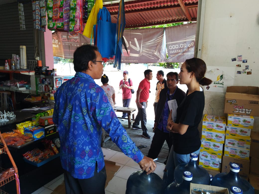 TIM KORDINASI BPNT PROVINSI BALI MEMONITOR DAN MENGEVALUASI PELAKSANAAN PROGRAM BPNT