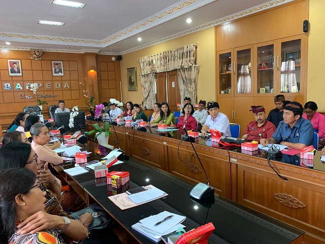Rapat TKPKD Penanggulangan Kemiskinan Kota Denpasar 2019 