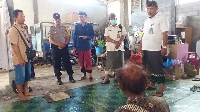 Penanganan Atas Laporan Orang Terlantar disekitaran Jalan Tukad Badung