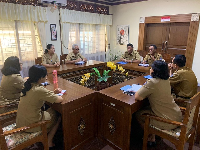 Rapat Koordinasi Intern Dinas Sosial Kota Denpasar