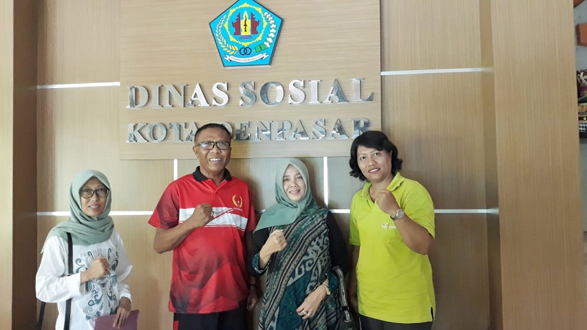 Menerima Kunker Dinas Sosial Bogor