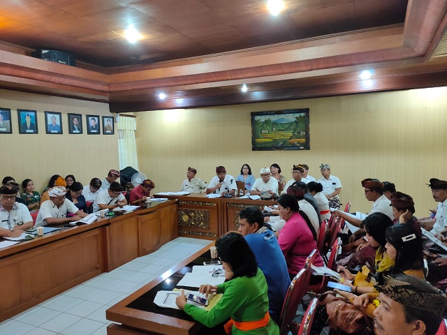 FPD Penyusunan Rencana Kerja Dinas Sosial Kota Denpasar Tahun 2021