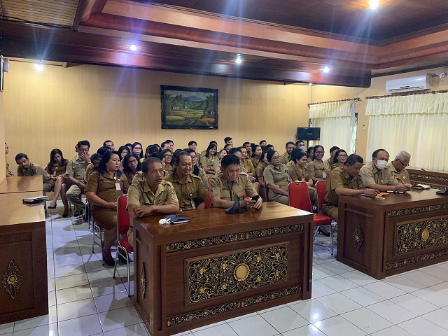 Rapat Koordinasi tentang Pencegahan Penyebaran Virus Corona