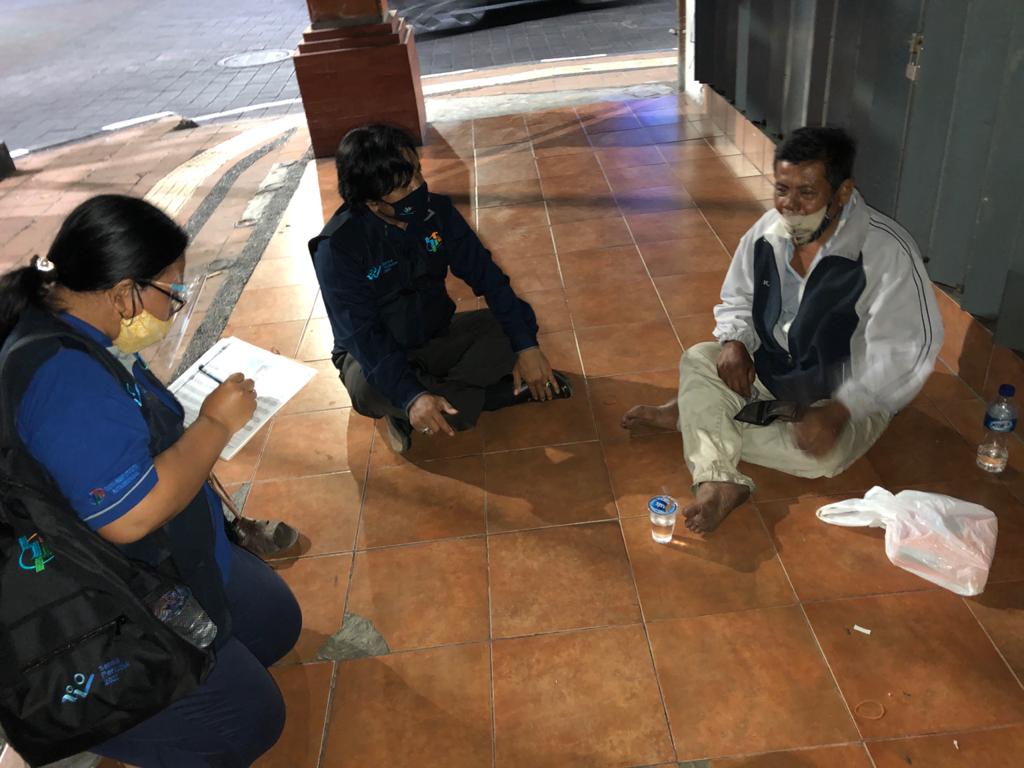 Pendampingan tim TRC dalam survey sensus penduduk