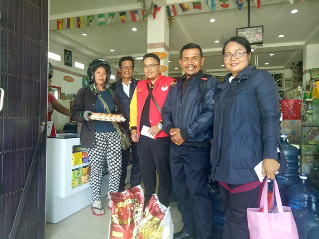 Penyaluran Program Sembako di Agen Bank Murtidana Kelurahan Kesiman