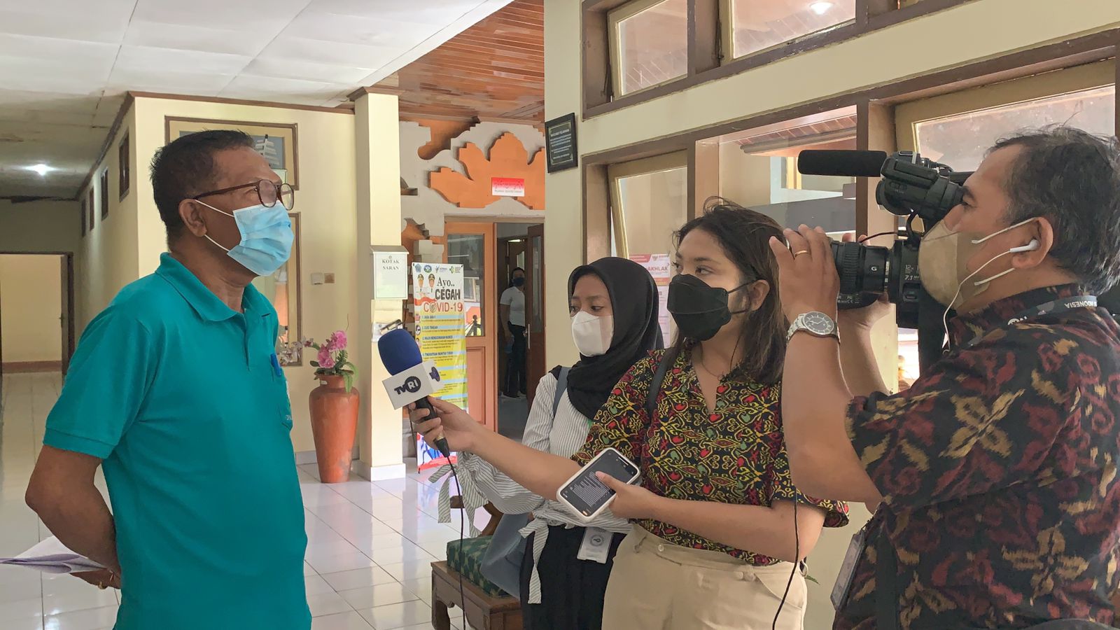 Wawancara terkait HDI oleh TVRI