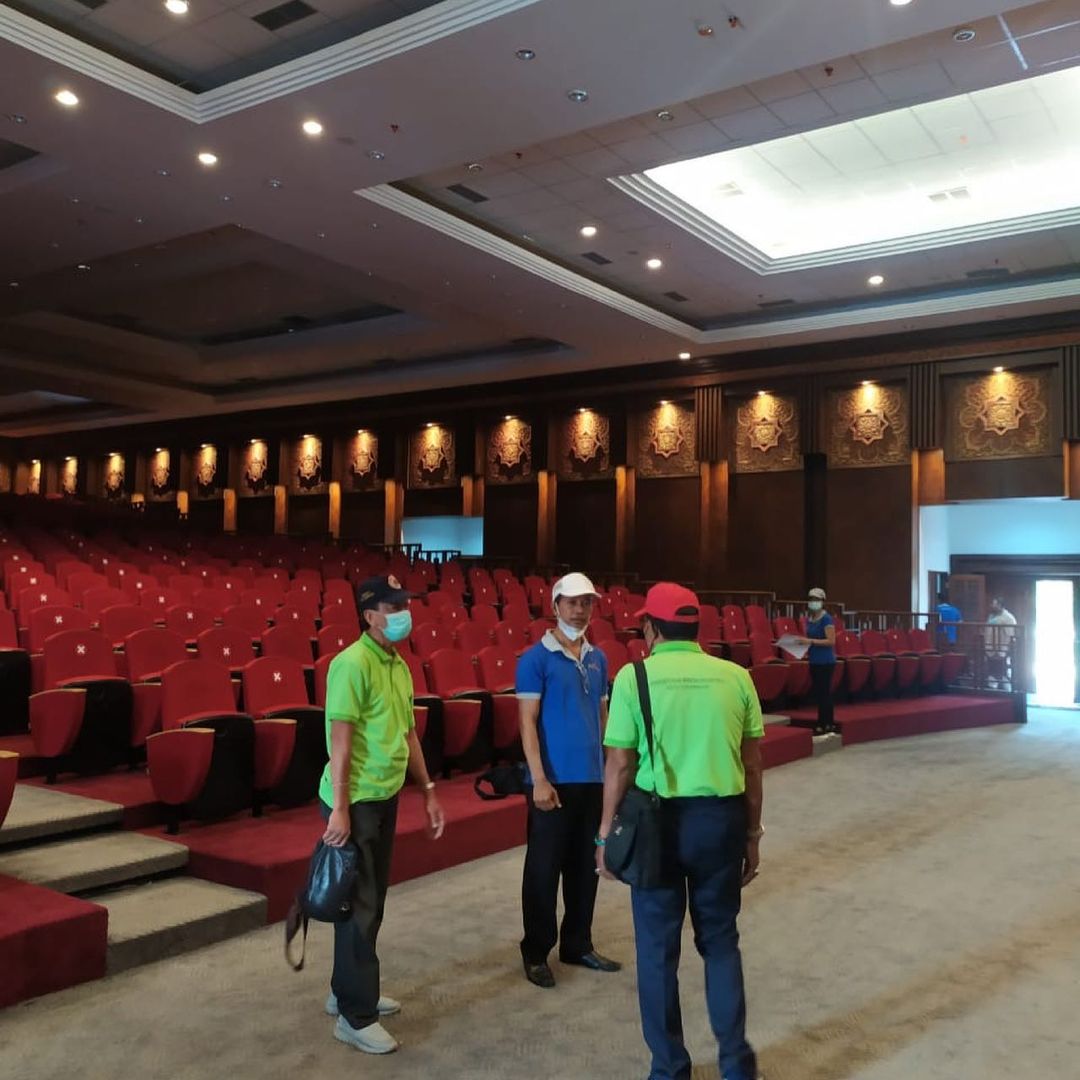 Gladi Bersih Pelantikan Pilar-Pilar Sosial di Gedung Dharma Negara Alaya 