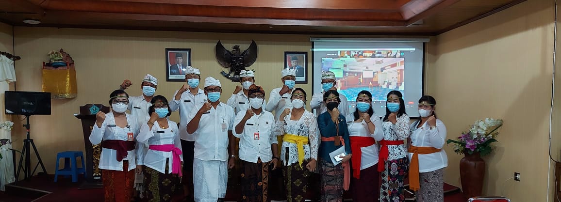 Pelantikan Pejabat Administrator dan Pengawas di Jajaran Dinas Sosial Kota Denpasar